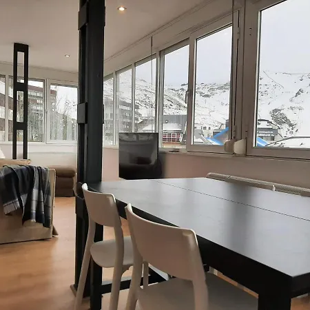 Dunaski - Views From Rooms, 3 Bd - 2 Wc, 50m From Slopes, Fireplace, Massive Windows And Sunlight! Appartement Sierra Nevada