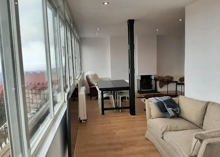 Dunaski - Views From Rooms, 3 Bd - 2 Wc, 50m From Slopes, Fireplace, Massive Windows And Sunlight!