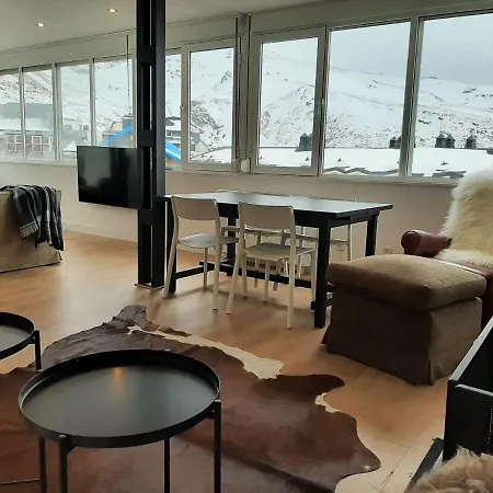 Dunaski - Views From Rooms, 3 Bd - 2 Wc, 50m From Slopes, Fireplace, Massive Windows And Sunlight! Serra Nevada